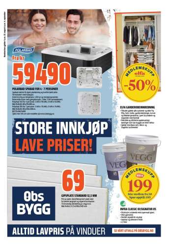 Kundeavis Coop Obs BYGG - 22.08.2021 - 04.09.2021.