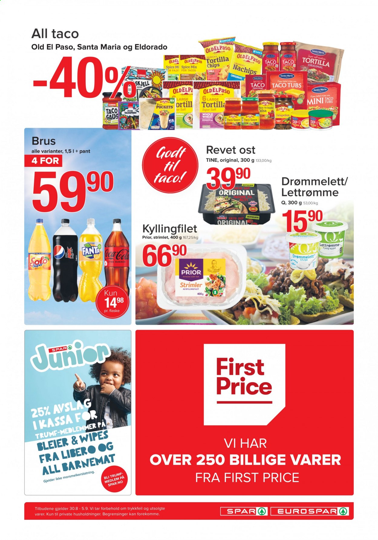 Kundeavis SPAR - 30.8.2021 - 5.9.2021. Side 8
