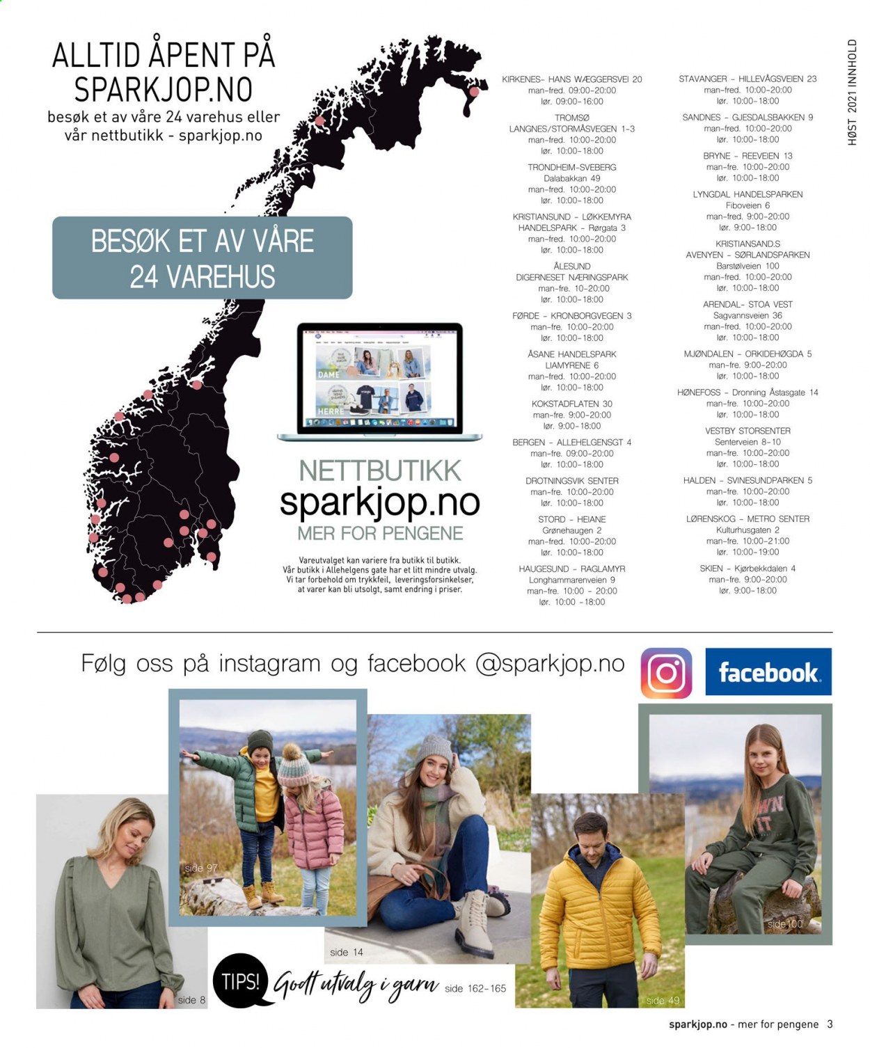 Kundeavis Sparkjøp. Side 3