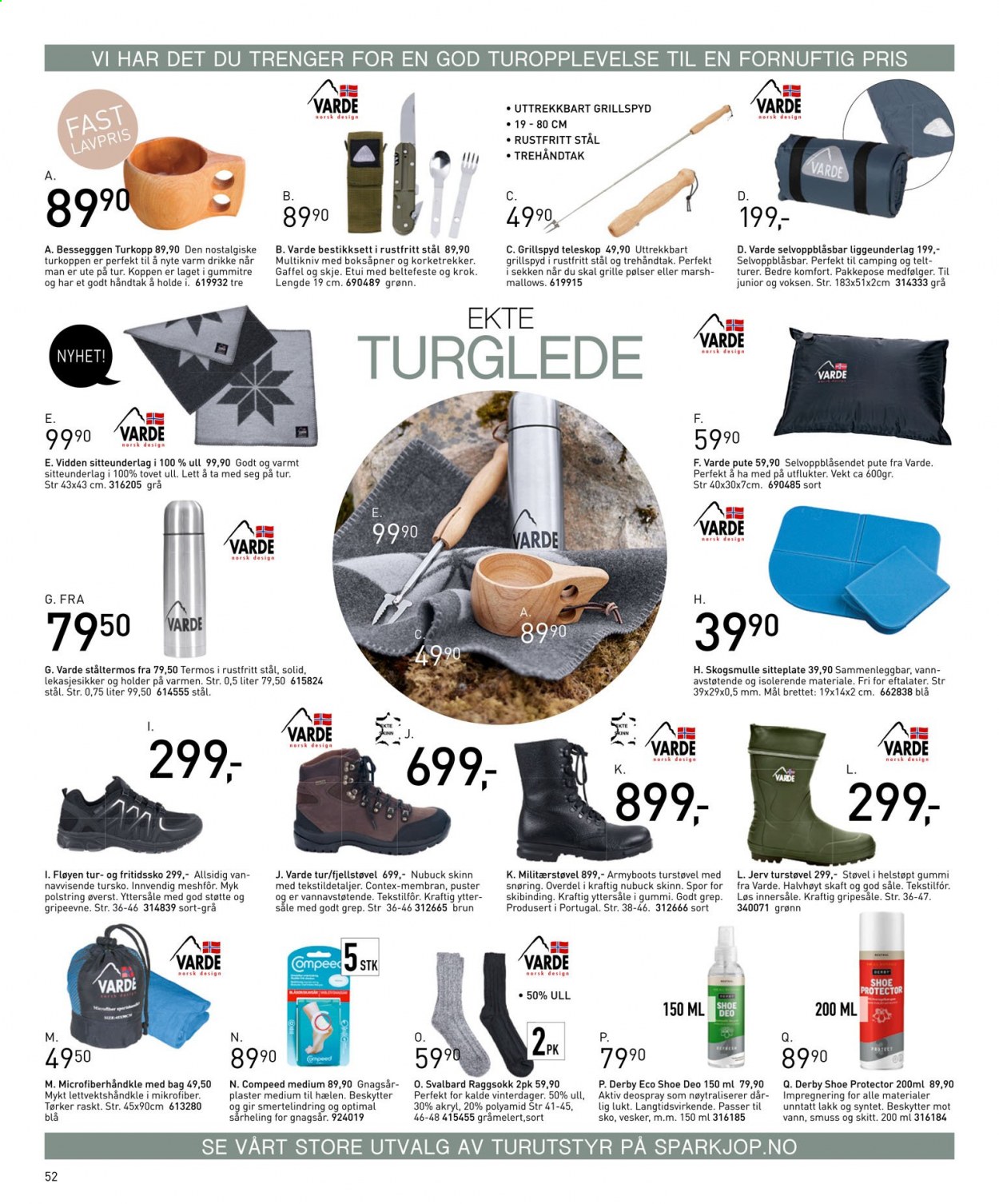 thumbnail - Kundeavis Sparkjøp - Produkter fra tilbudsaviser - sitteunderlag, pute. Side 52.