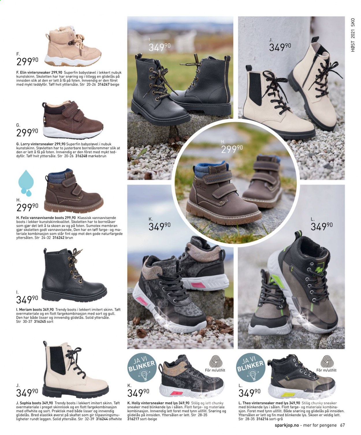 thumbnail - Kundeavis Sparkjøp - Produkter fra tilbudsaviser - boots, sko, sneaker. Side 67.