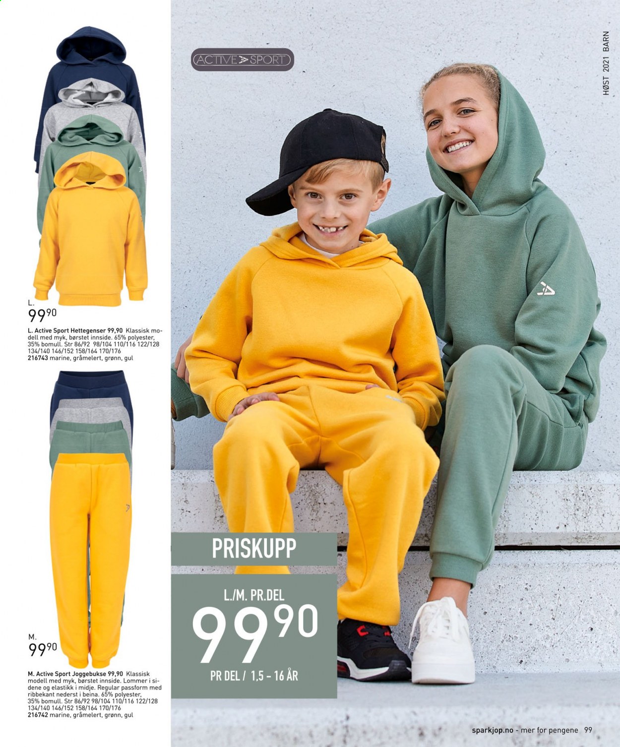 Kundeavis Sparkjøp. Side 99