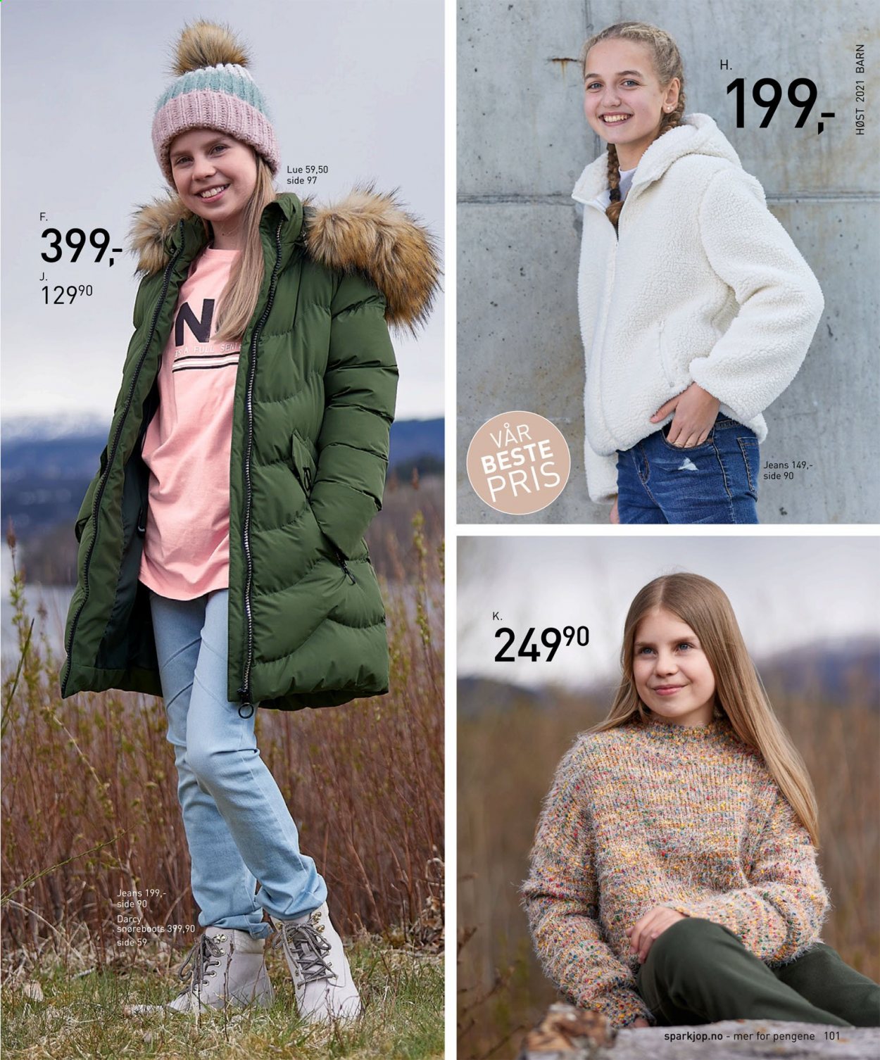 Kundeavis Sparkjøp. Side 101