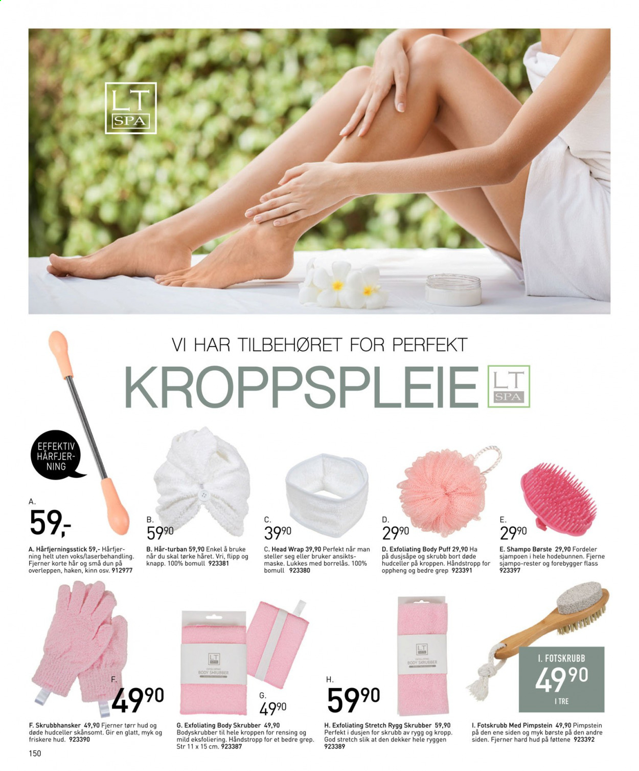 Kundeavis Sparkjøp. Side 150