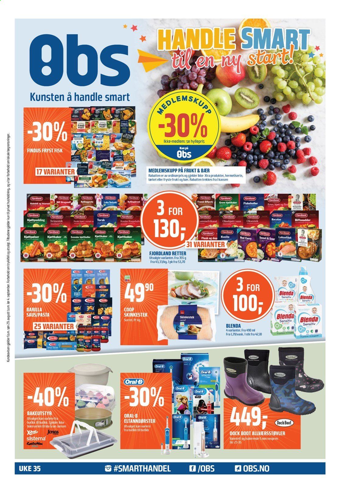 Kundeavis Coop Obs - 29.8.2021 - 4.9.2021. Side 1