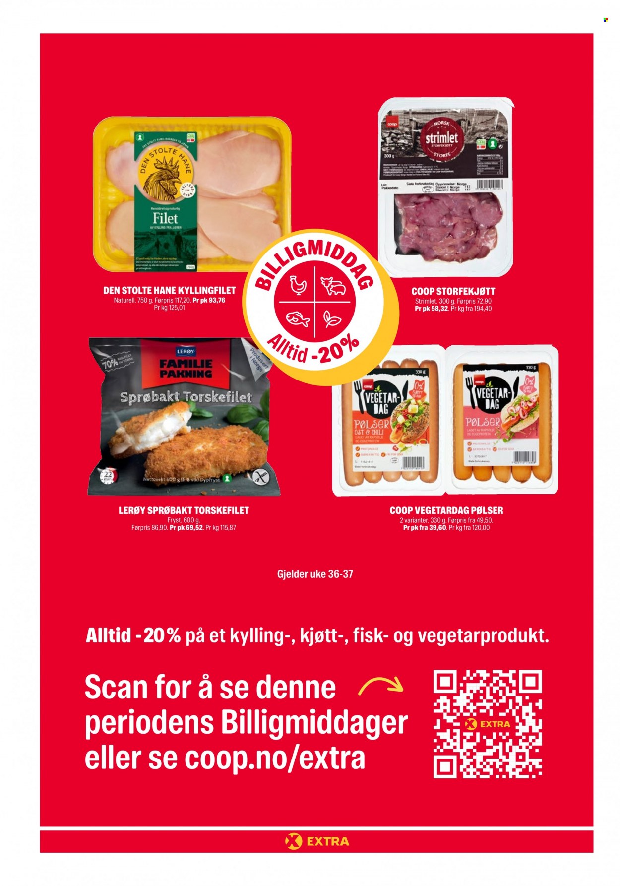 Kundeavis Coop Extra - 6.9.2021 - 12.9.2021. Side 2