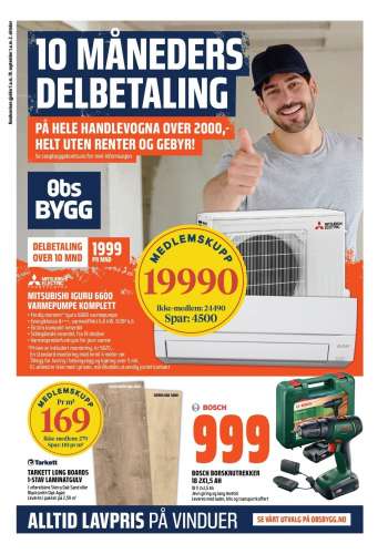 Kundeavis Coop Obs BYGG - 19.09.2021 - 02.10.2021.