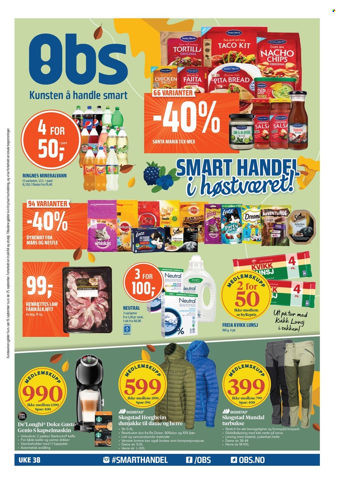 Kundeavis Coop Obs - 19.9.2021 - 25.9.2021. Side 1