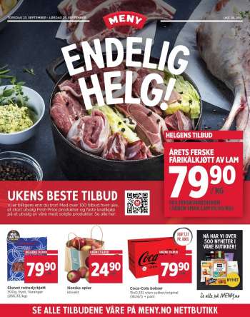 Kundeavis MENY - 23.09.2021 - 25.09.2021.