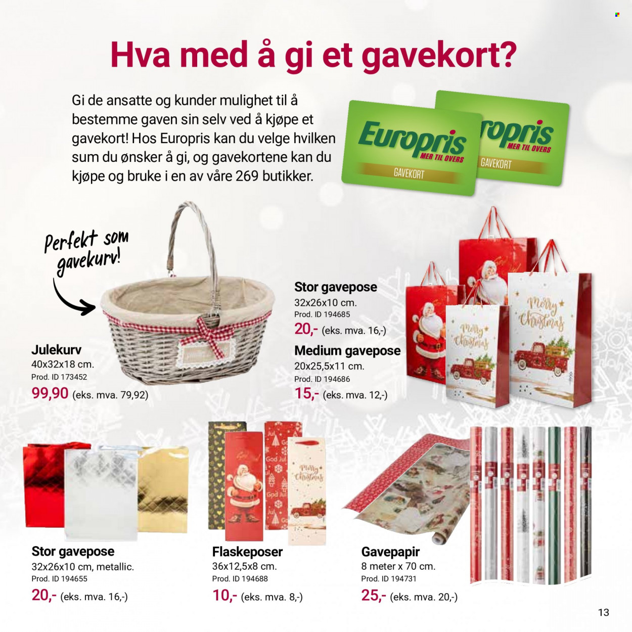 Kundeavis Europris. Side 13