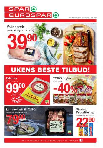 Kundeavis SPAR - 27.09.2021 - 03.10.2021.