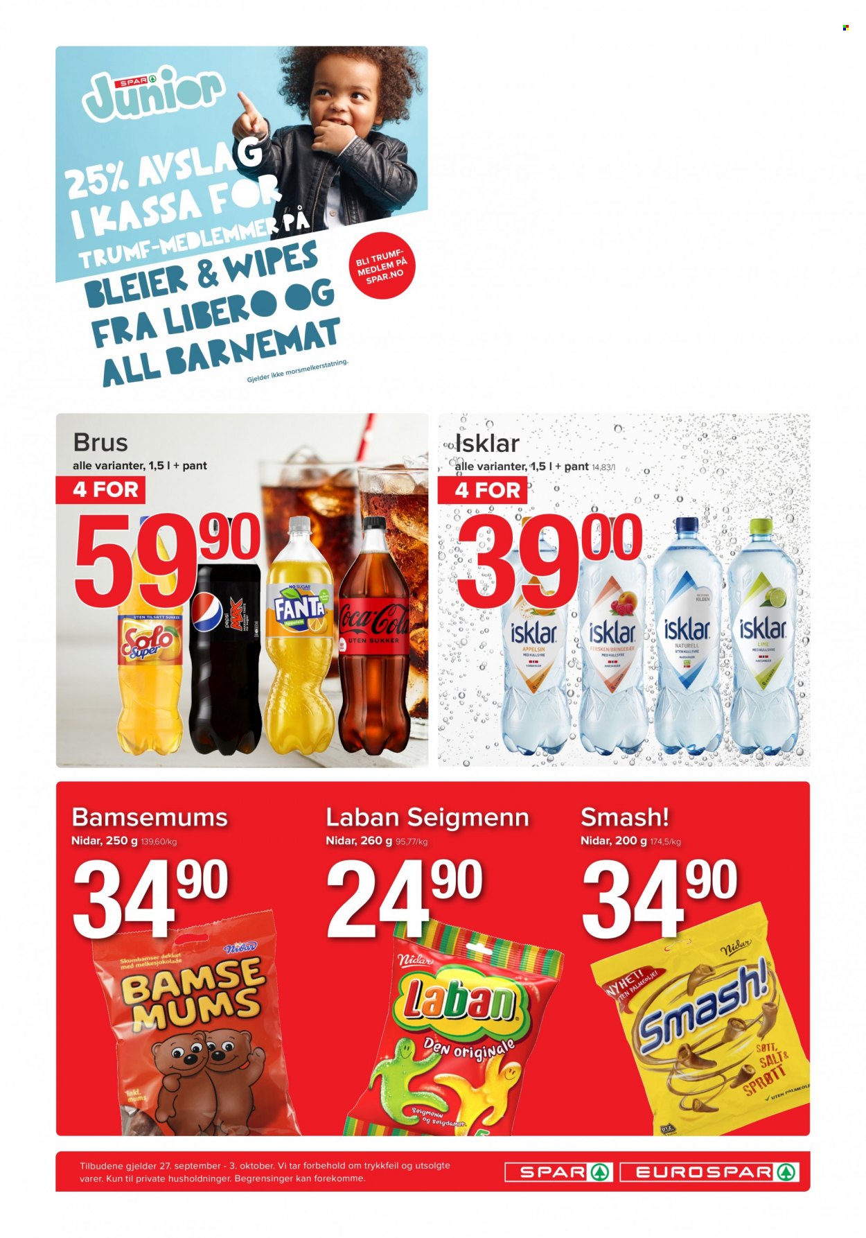 Kundeavis SPAR - 27.9.2021 - 3.10.2021. Side 9