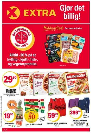 Kundeavis Coop Extra - 27.09.2021 - 02.10.2021.