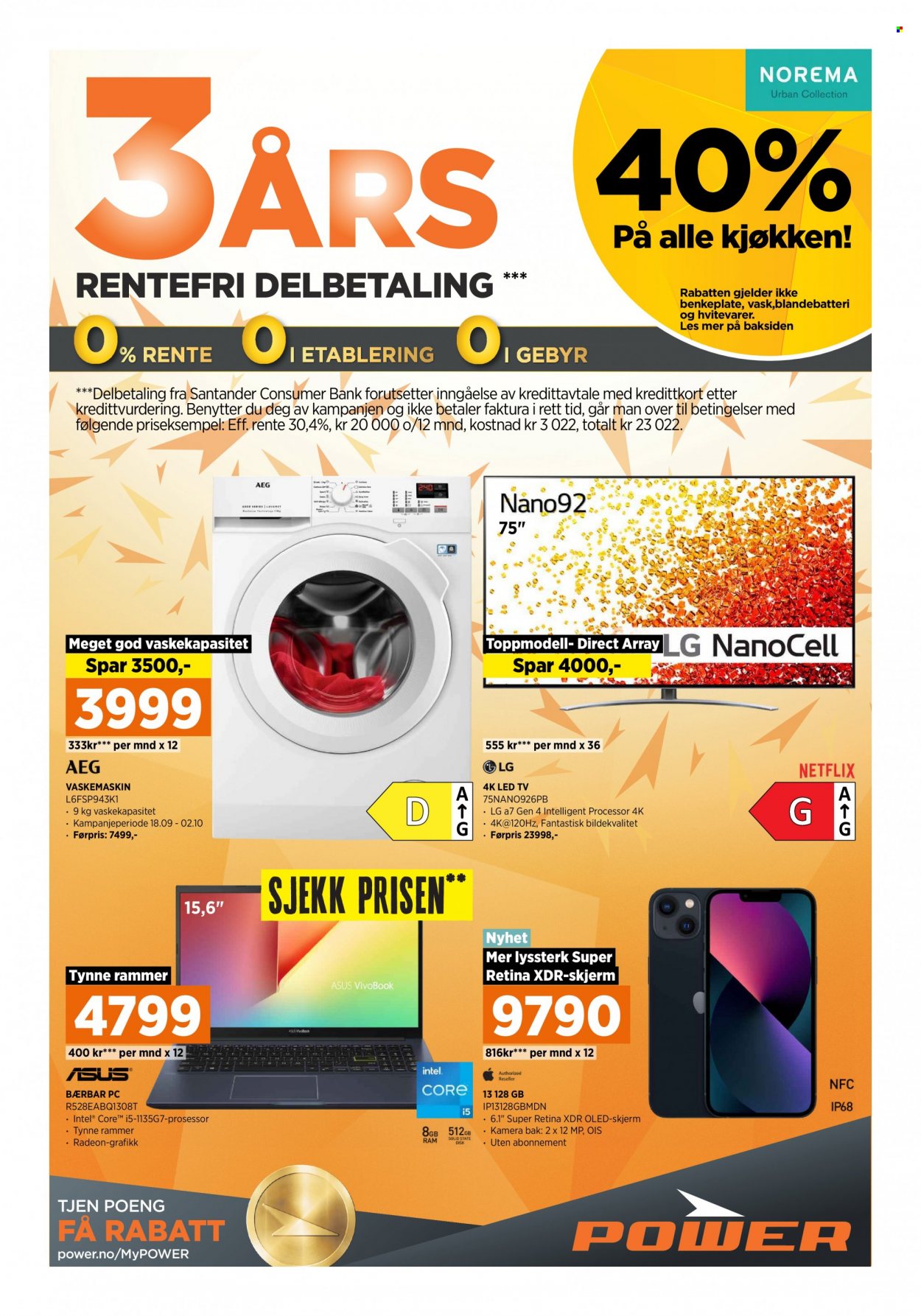 Kundeavis Power - 25.9.2021 - 2.10.2021. Side 1