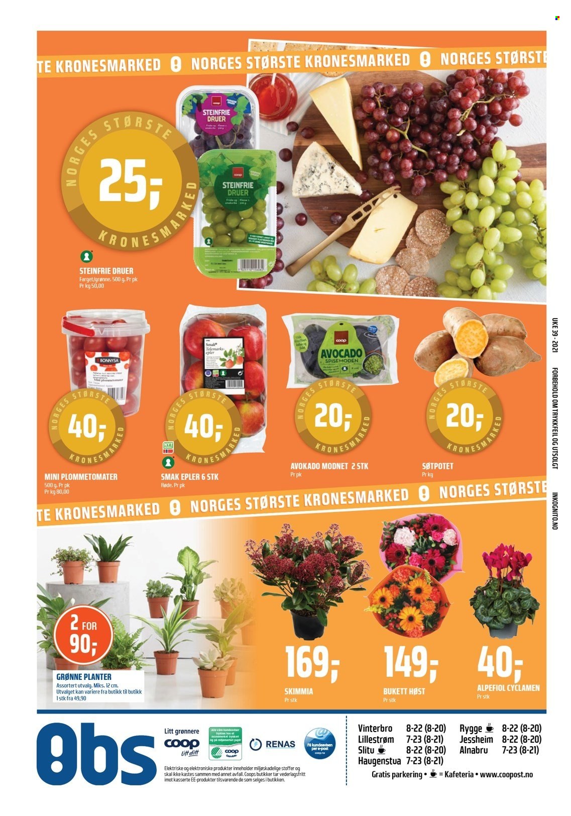 Kundeavis Coop Obs - 26.9.2021 - 2.10.2021. Side 16