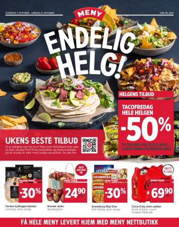 Kundeavis MENY - 07.10.2021 - 09.10.2021.