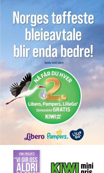 Kundeavis KIWI - 11.10.2021 - 17.10.2021.