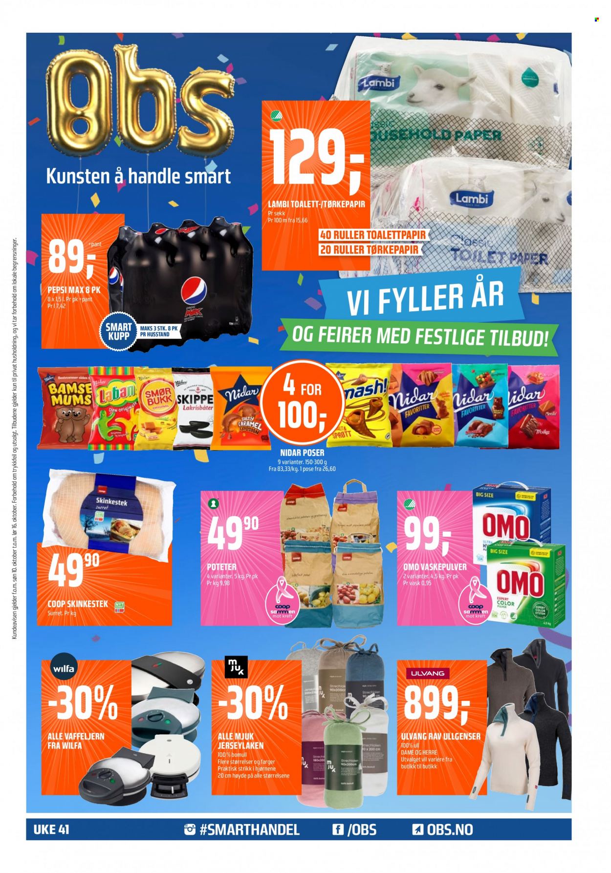 Kundeavis Coop Obs - 10.10.2021 - 16.10.2021. Side 1