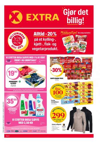 Kundeavis Coop Extra - 18.10.2021 - 24.10.2021.