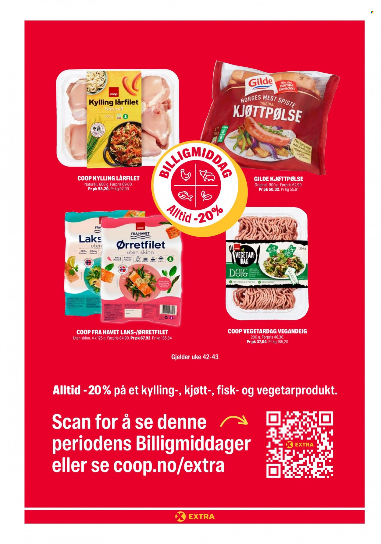 Kundeavis Coop Extra - 18.10.2021 - 24.10.2021. Side 2
