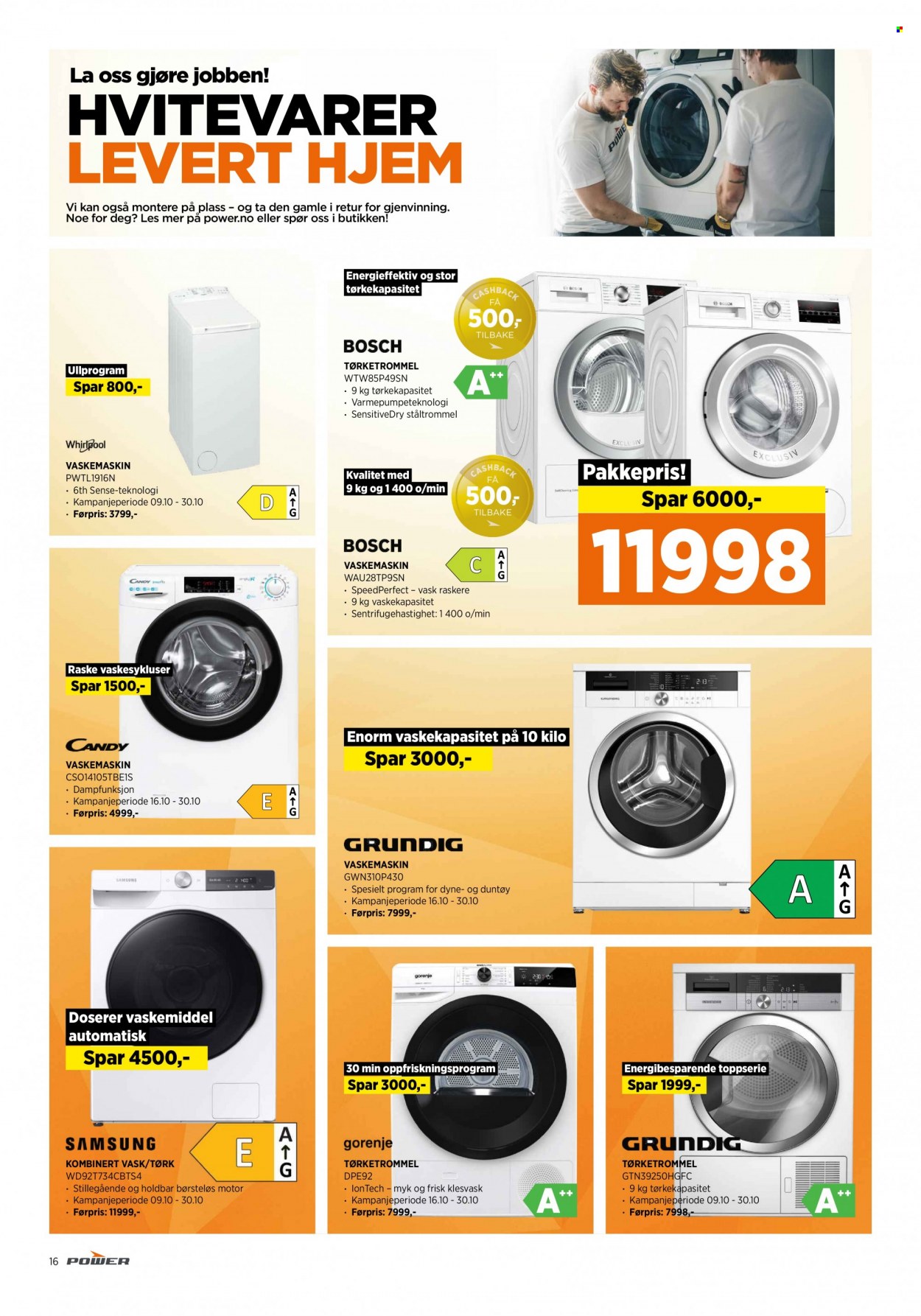Kundeavis Power - 23.10.2021 - 30.10.2021. Side 16