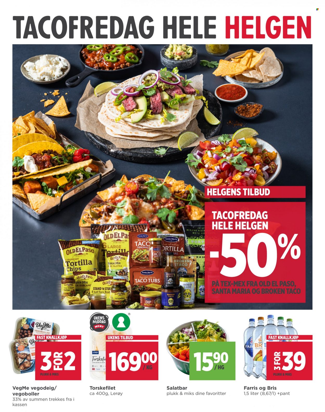 thumbnail - Kundeavis MENY - 4.11.2021 - 6.11.2021 - Produkter fra tilbudsaviser - tortilla, fajitas, chips, nachochips, Tortilla Chips, salsa. Side 9.