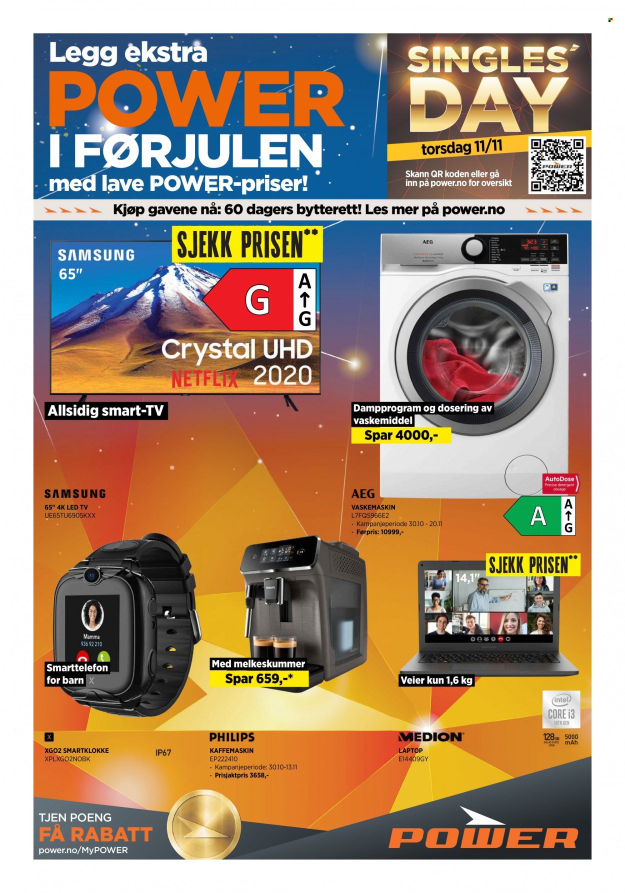 Kundeavis Power - 6.11.2021 - 14.11.2021. Side 1