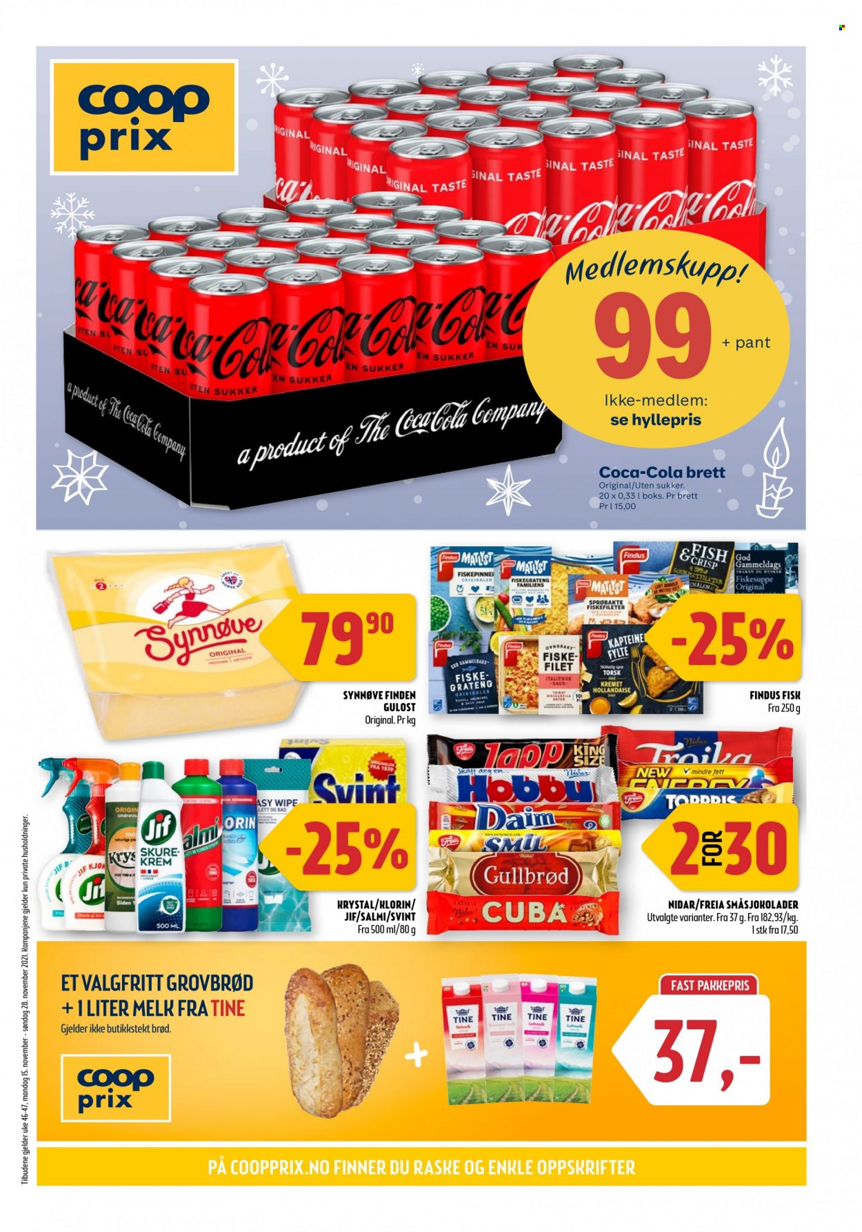 Kundeavis Coop Prix - 15.11.2021 - 28.11.2021. Side 1