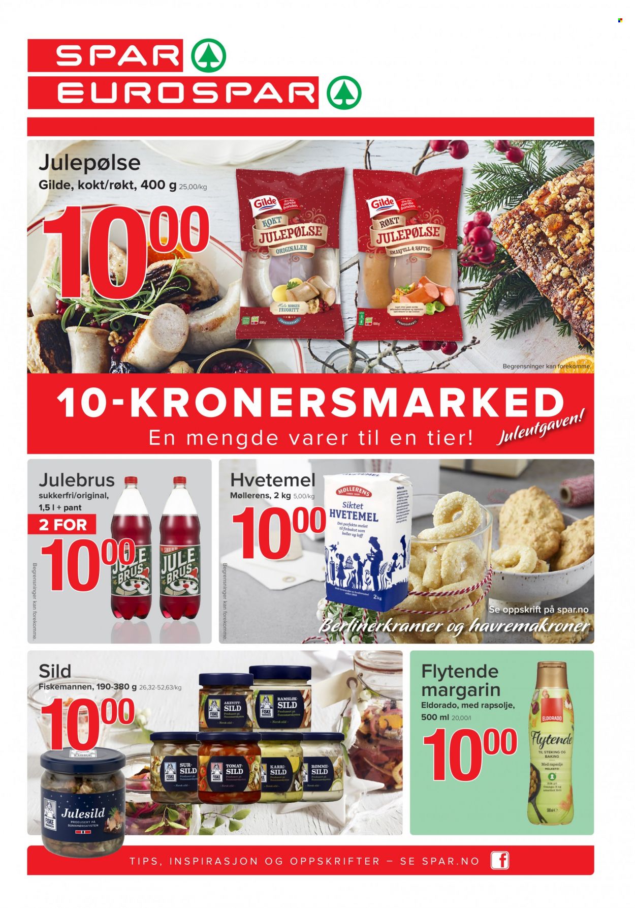 Kundeavis SPAR - 22.11.2021 - 28.11.2021. Side 1