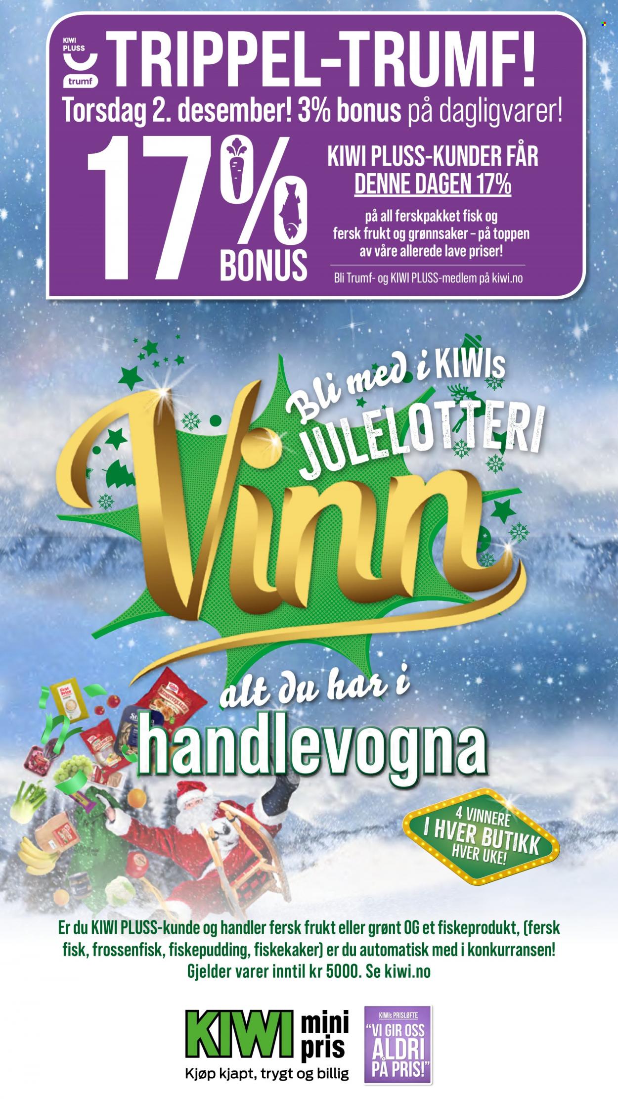 Kundeavis KIWI - 29.11.2021 - 5.12.2021. Side 1