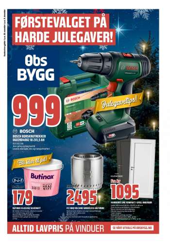 Kundeavis Coop Obs BYGG - 28.11.2021 - 11.12.2021.