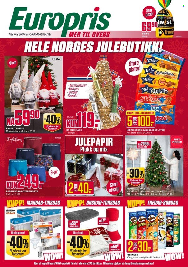 Kundeavis Europris - 13.12.2021 - 19.12.2021. Side 1