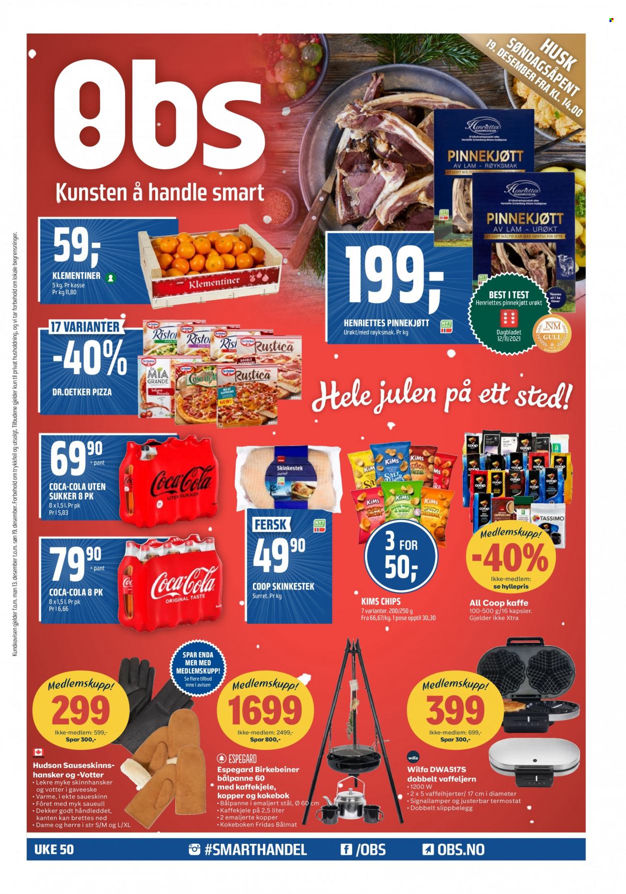 Kundeavis Coop Obs - 13.12.2021 - 19.12.2021. Side 1