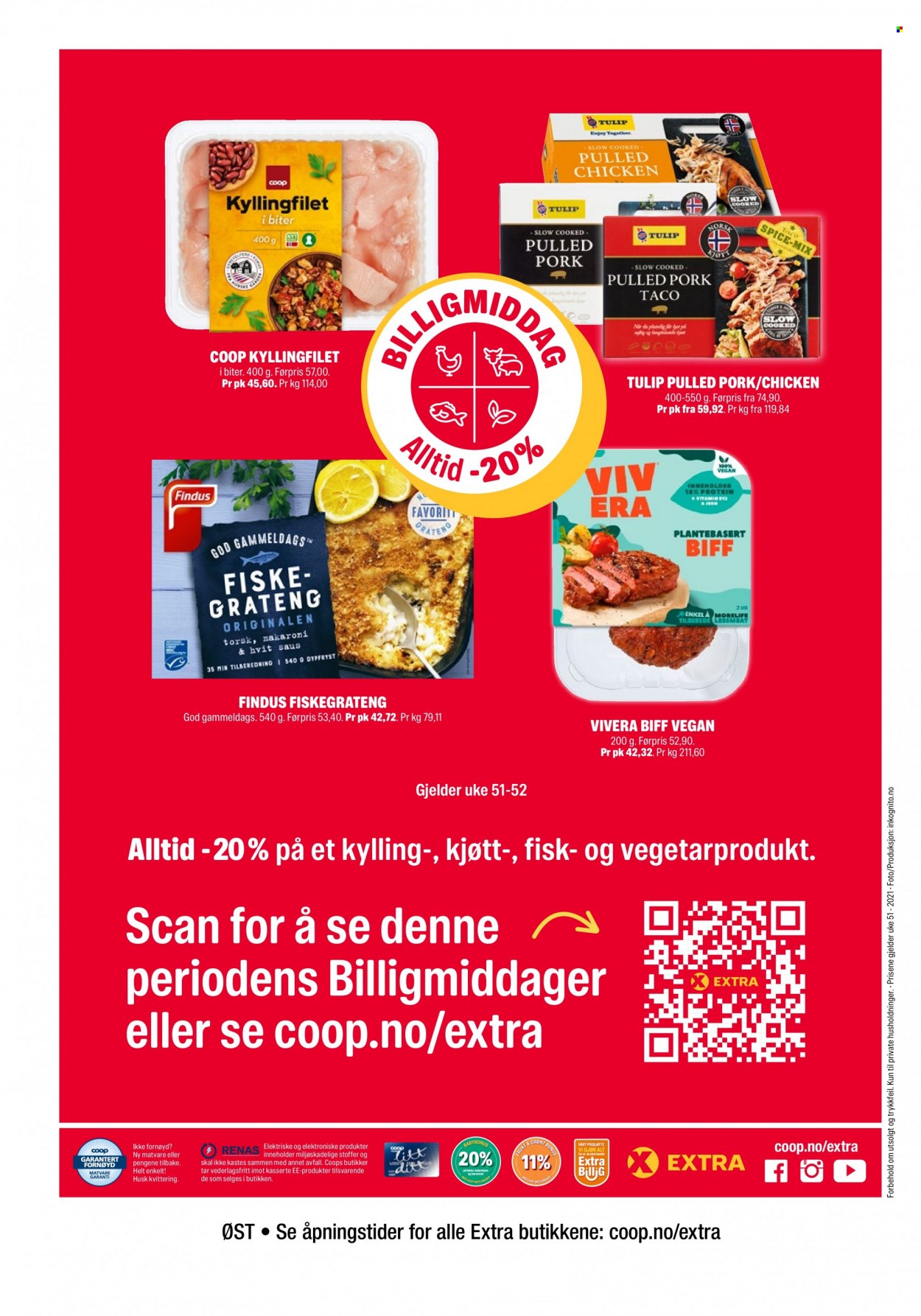 Kundeavis Coop Extra - 20.12.2021 - 26.12.2021. Side 10