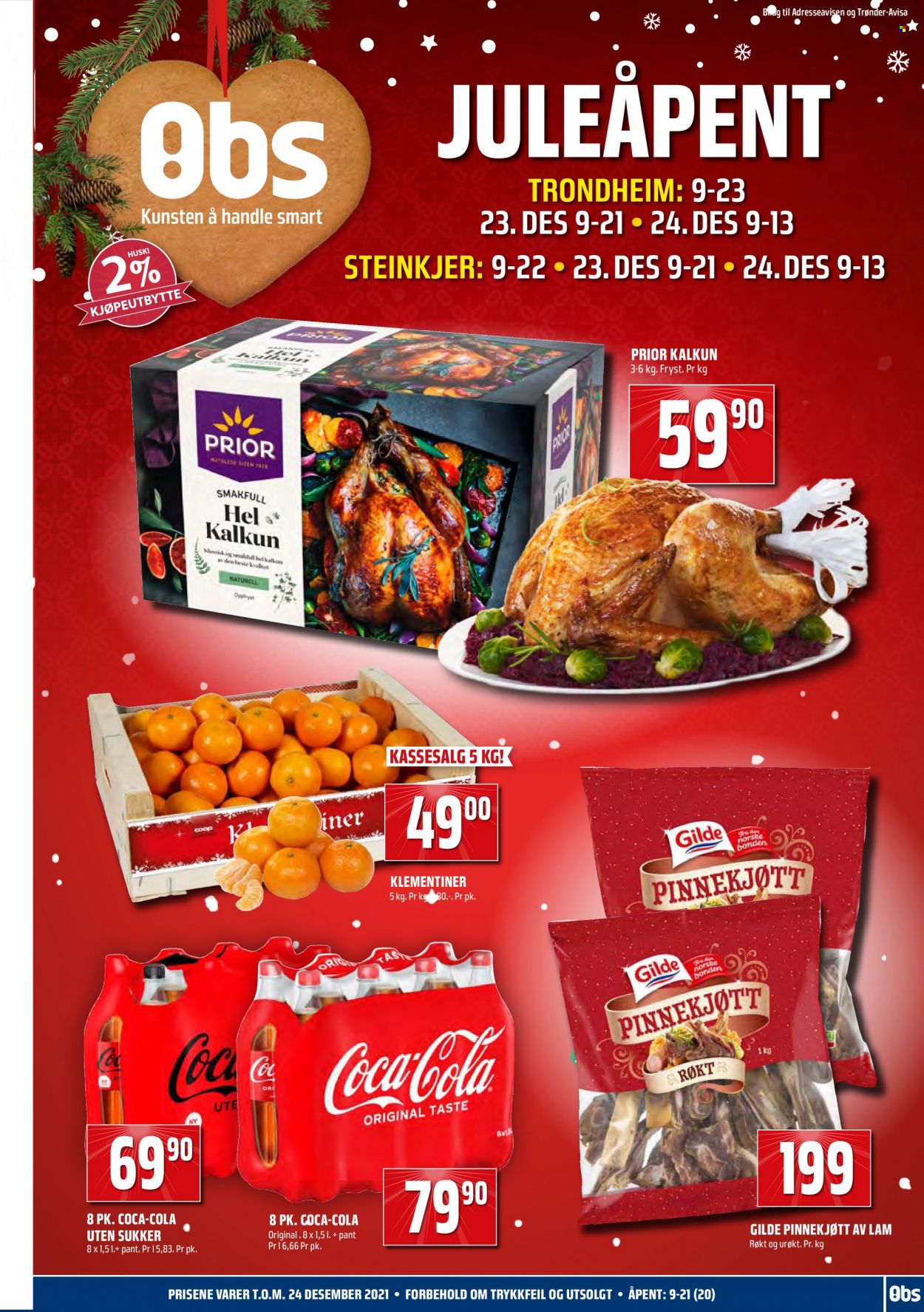 Kundeavis Coop Obs - 20.12.2021 - 24.12.2021. Side 1
