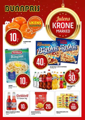 Kundeavis Bunnpris - 20.12.2021 - 31.12.2021.