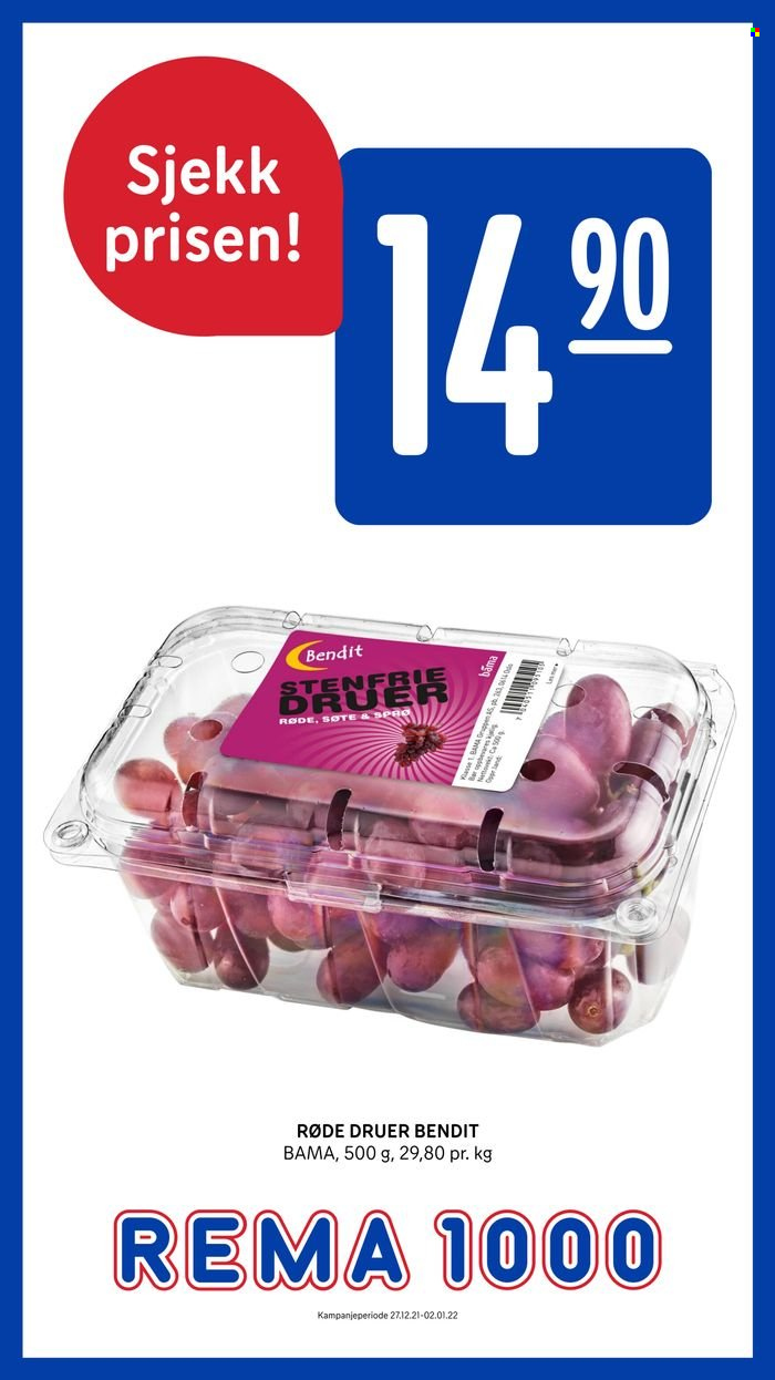 Kundeavis Rema 1000 - 27.12.2021 - 2.1.2022. Side 6