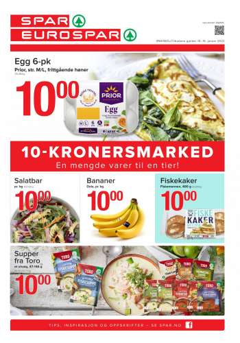Kundeavis SPAR - 10.01.2022 - 16.01.2022.