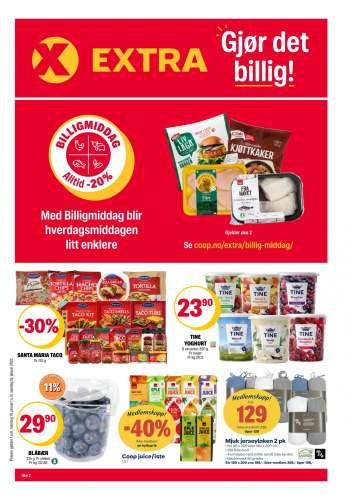 Kundeavis Coop Extra - 10.01.2022 - 16.01.2022.