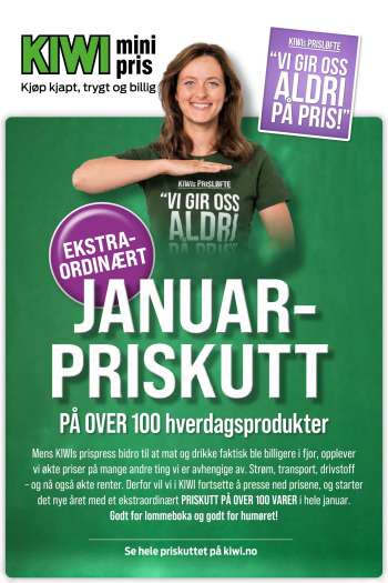 Kundeavis KIWI - 17.01.2022 - 23.01.2022.