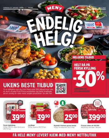 Kundeavis MENY - 20.01.2022 - 22.01.2022.