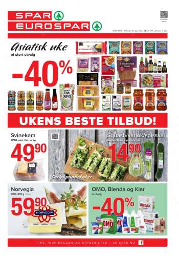 Kundeavis SPAR - 24.01.2022 - 30.01.2022.