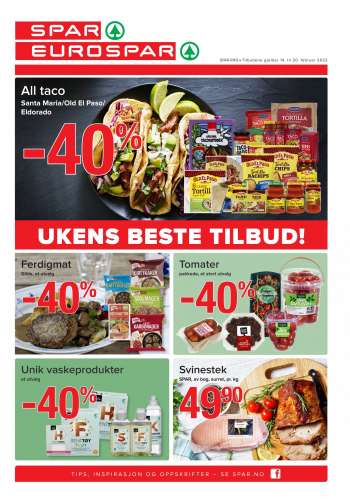 Kundeavis SPAR - 14.02.2022 - 20.02.2022.