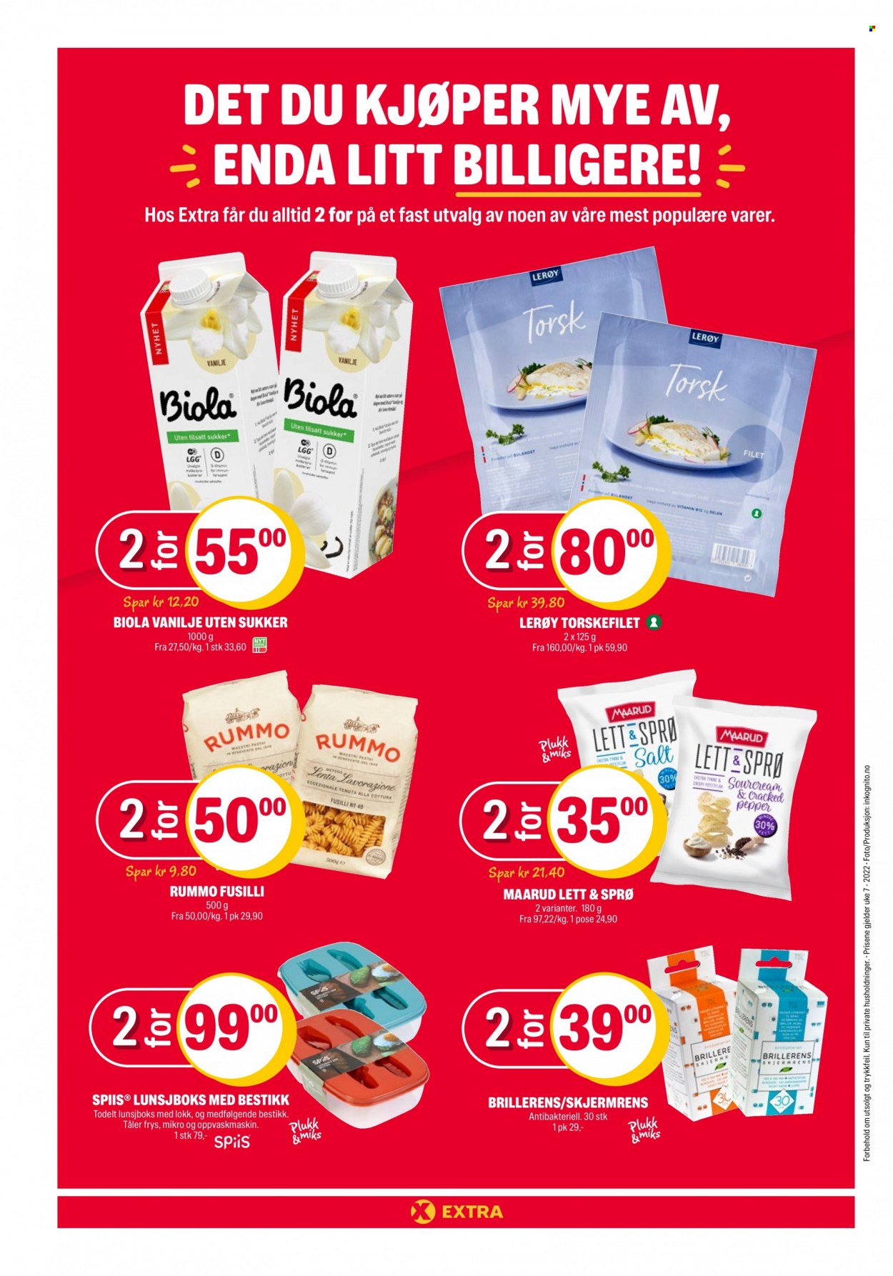 Kundeavis Coop Extra - 14.2.2022 - 20.2.2022. Side 8