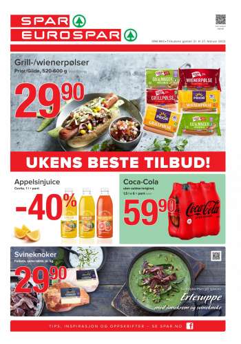 Kundeavis SPAR - 21.02.2022 - 27.02.2022.