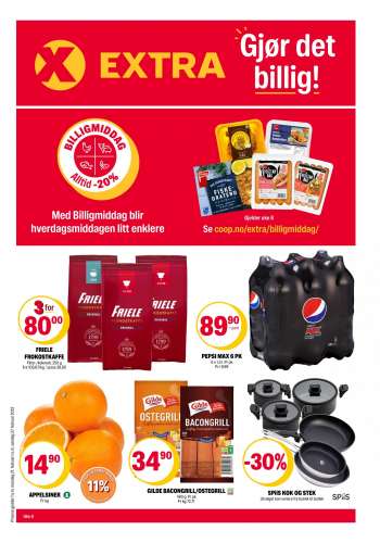 Kundeavis Coop Extra - 21.02.2022 - 27.02.2022.