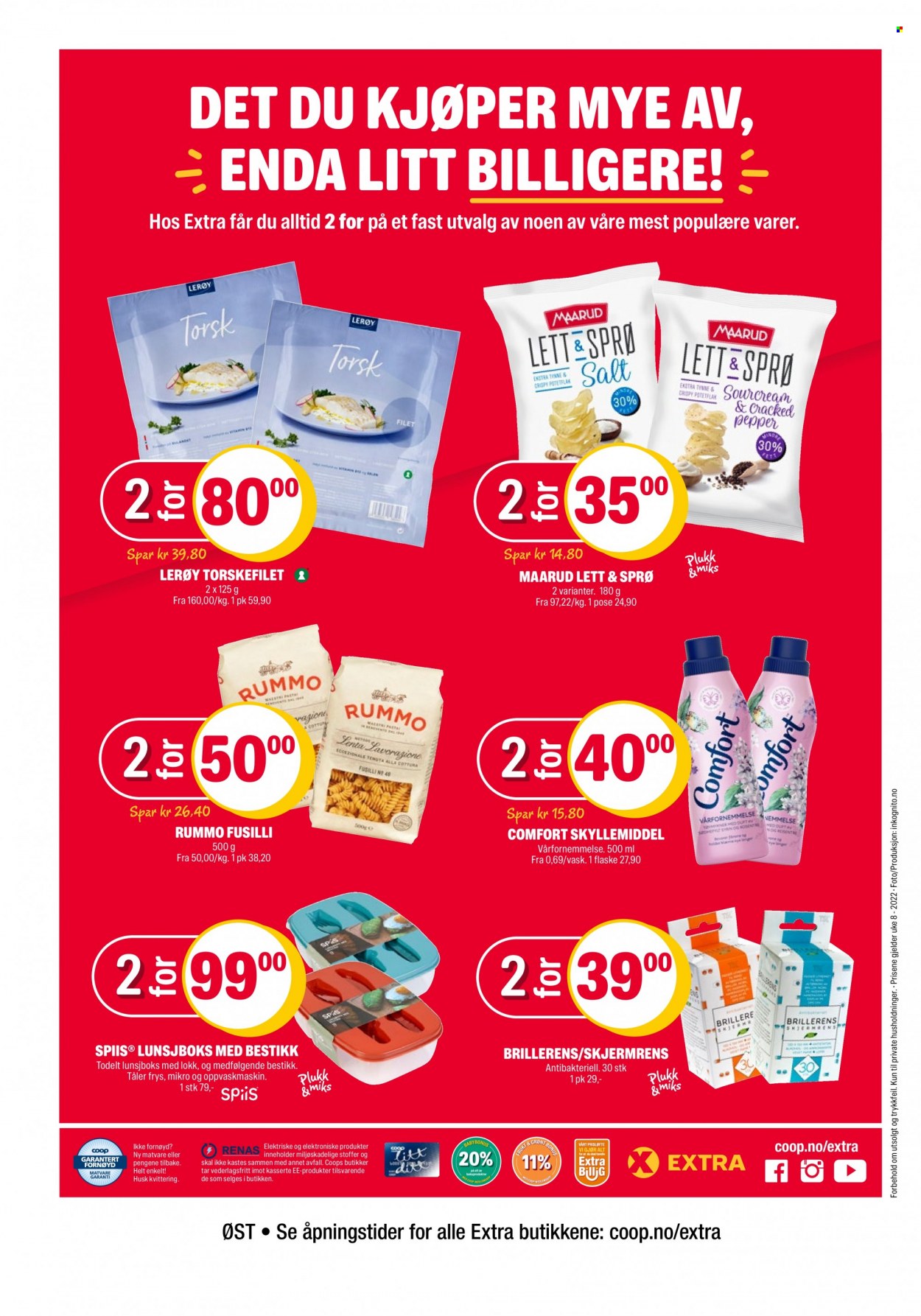Kundeavis Coop Extra - 21.2.2022 - 27.2.2022. Side 8