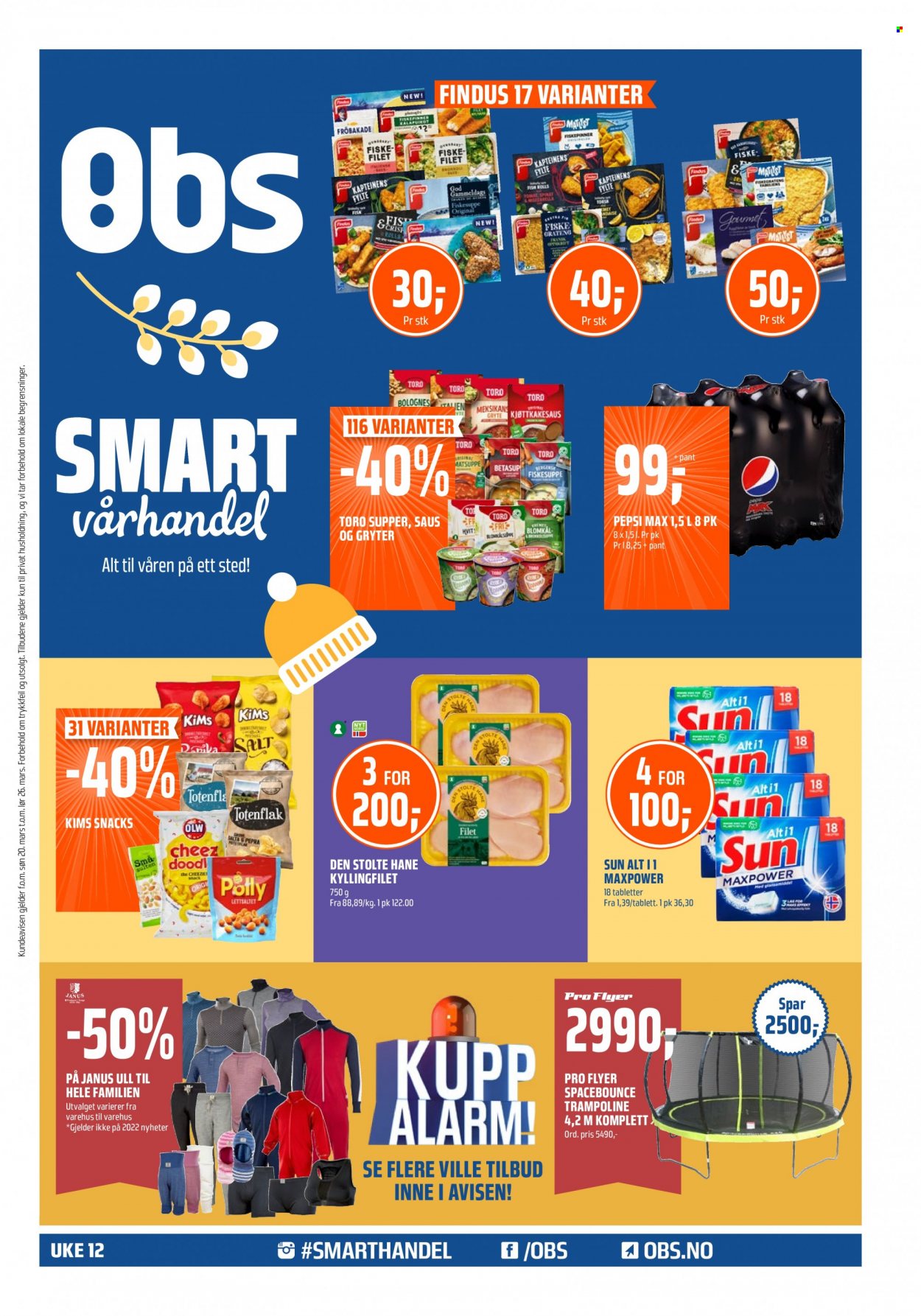 Kundeavis Coop Obs - 20.3.2022 - 26.3.2022. Side 1
