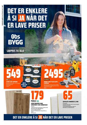 Kundeavis Coop Obs BYGG - 20.03.2022 - 02.04.2022.