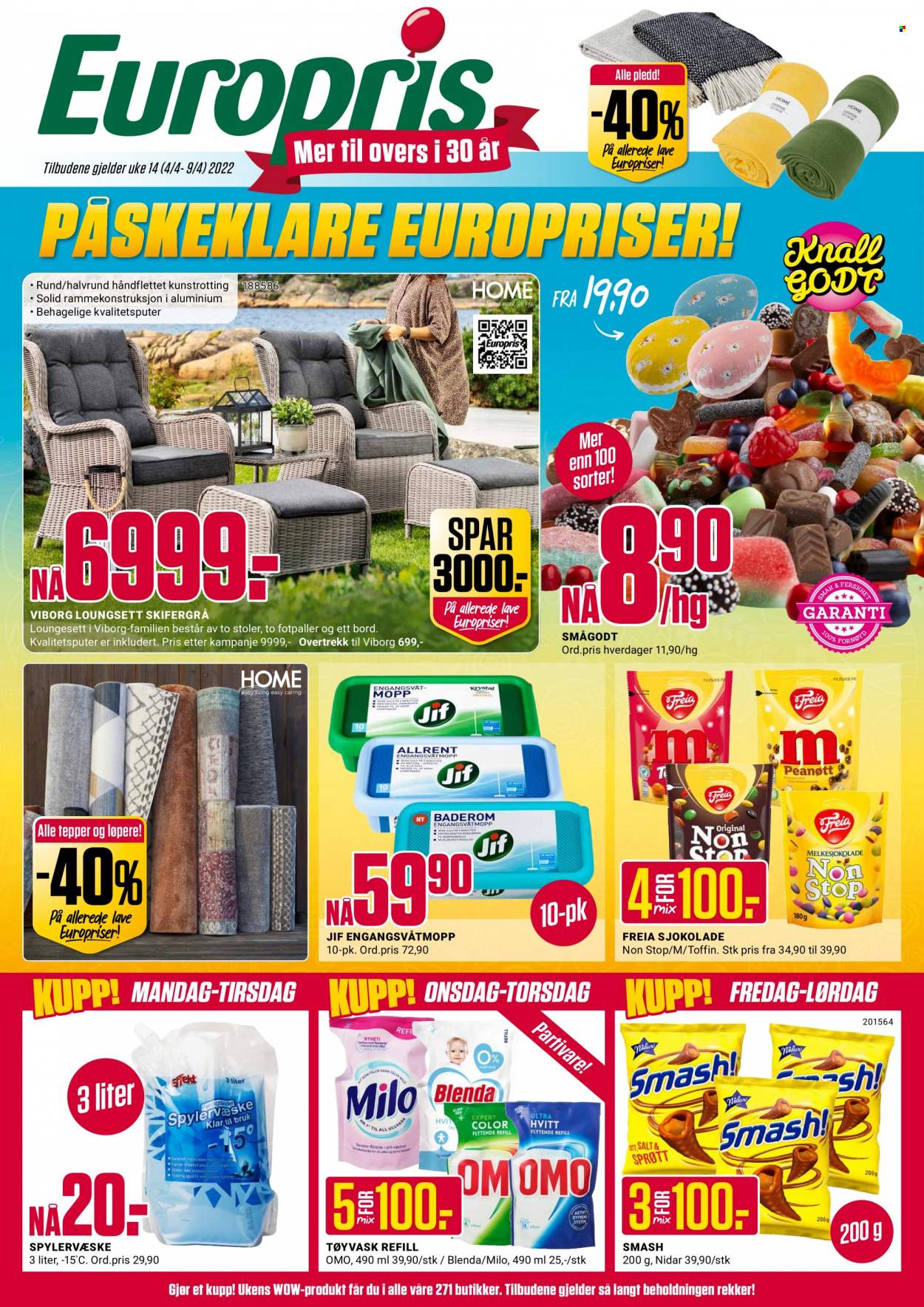 Kundeavis Europris - 4.4.2022 - 9.4.2022. Side 1